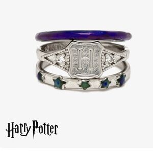 Pura Vida Silver Harry Potter Ring Set